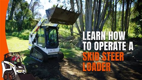 drive a skid steer|landmark skid steer instructions.